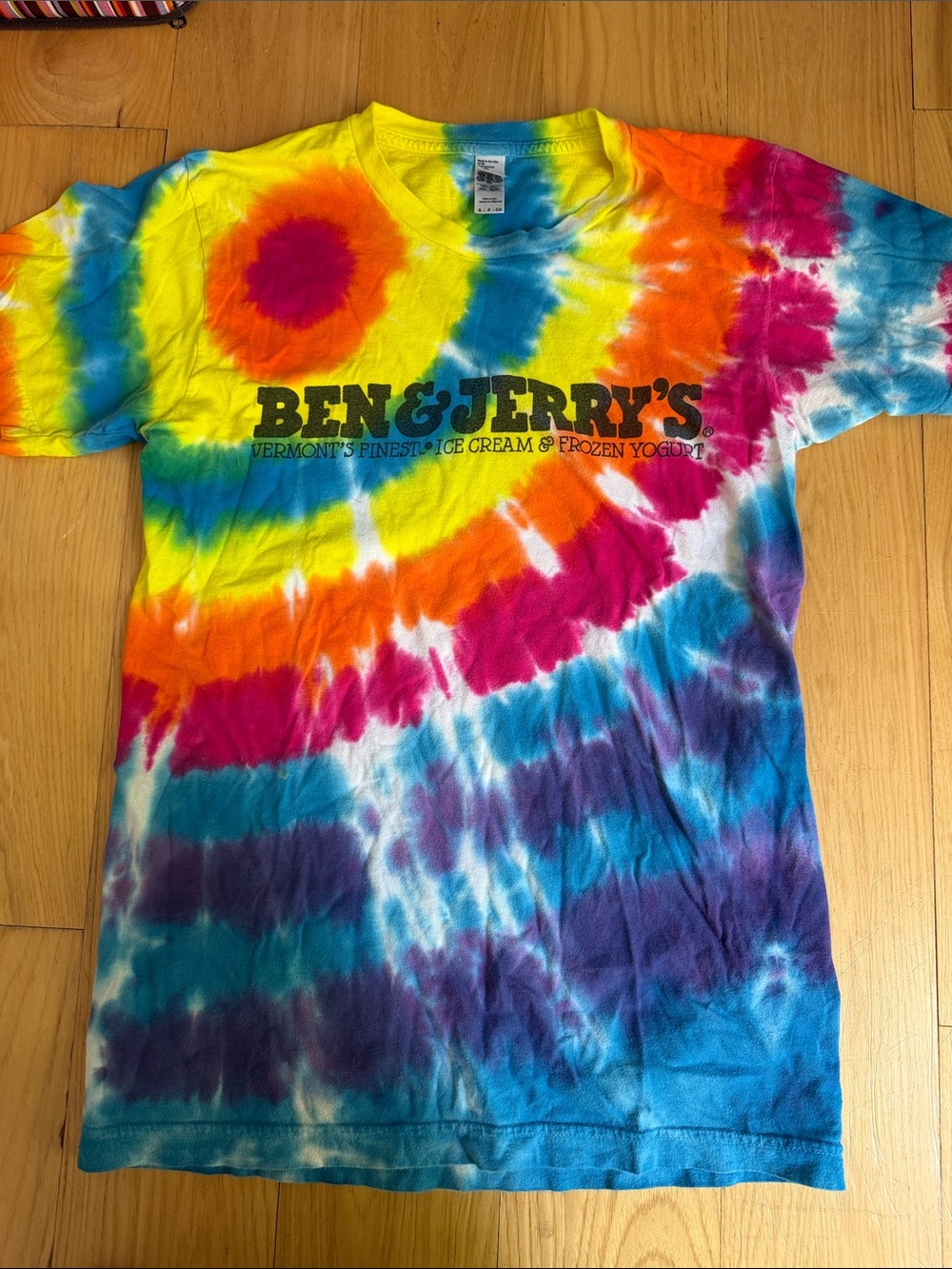 Ben & Jerry’s Tie-Dye Logo Tee in Multi-Color